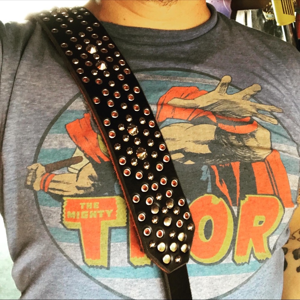 Handmade guitar strap
